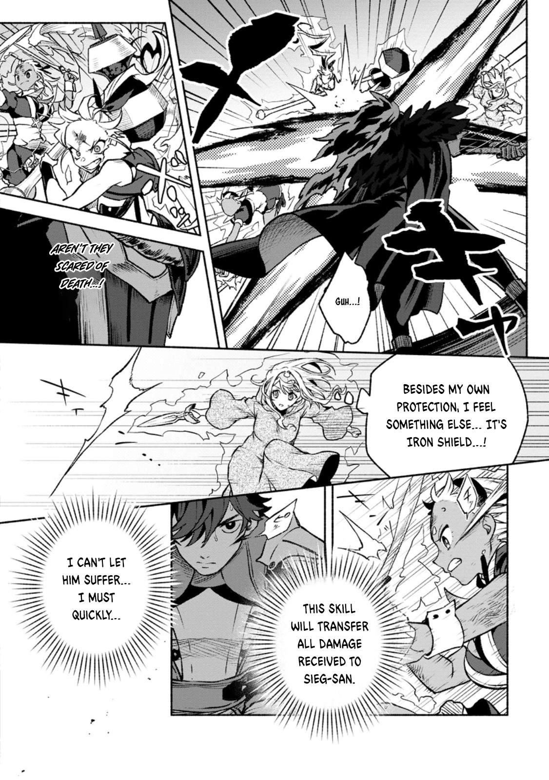 Sono Monban, Saikyou Nitsuki: Tsuihou Sareta Bougyo Ryoku 9999 no Senshi, Outo no Monban Toshite Musou Suru chapter 31 page 19