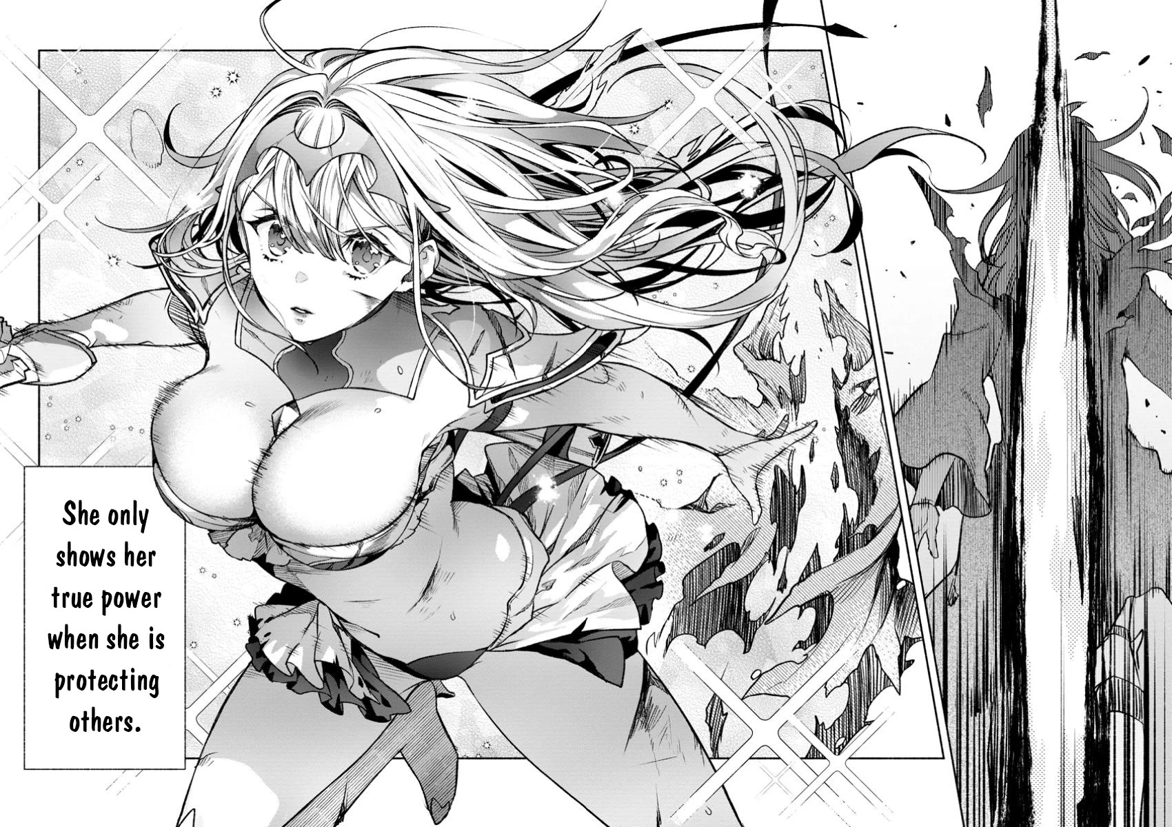 Sono Monban, Saikyou Nitsuki: Tsuihou Sareta Bougyo Ryoku 9999 no Senshi, Outo no Monban Toshite Musou Suru chapter 32 page 11