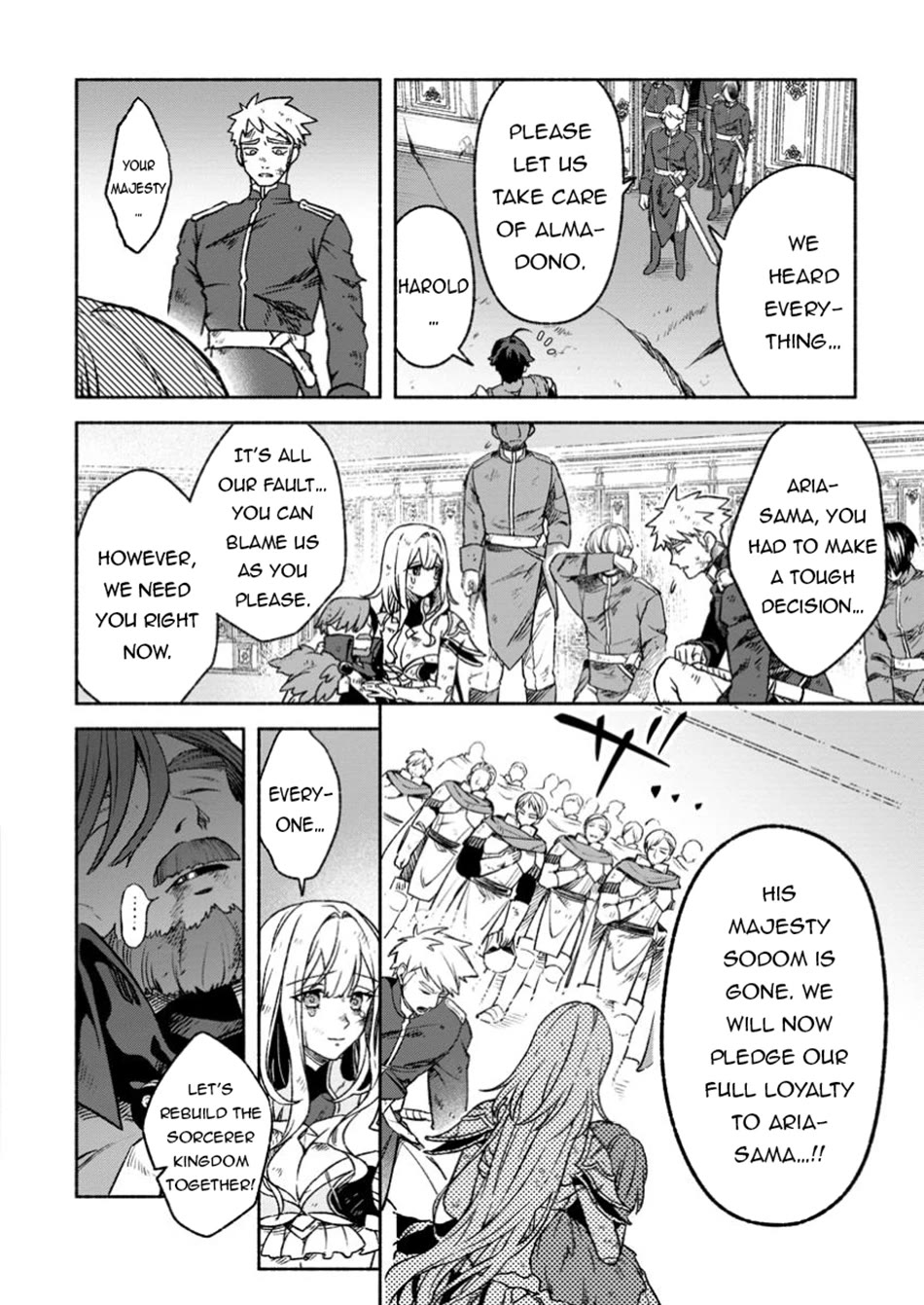 Sono Monban, Saikyou Nitsuki: Tsuihou Sareta Bougyo Ryoku 9999 no Senshi, Outo no Monban Toshite Musou Suru chapter 32 page 25