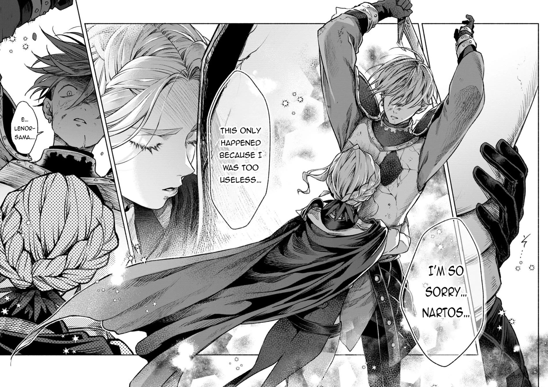 Sono Monban, Saikyou Nitsuki: Tsuihou Sareta Bougyo Ryoku 9999 no Senshi, Outo no Monban Toshite Musou Suru chapter 33 page 7