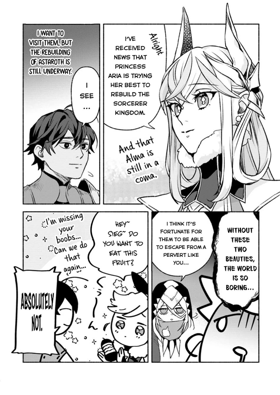 Sono Monban, Saikyou Nitsuki: Tsuihou Sareta Bougyo Ryoku 9999 no Senshi, Outo no Monban Toshite Musou Suru chapter 34 page 11