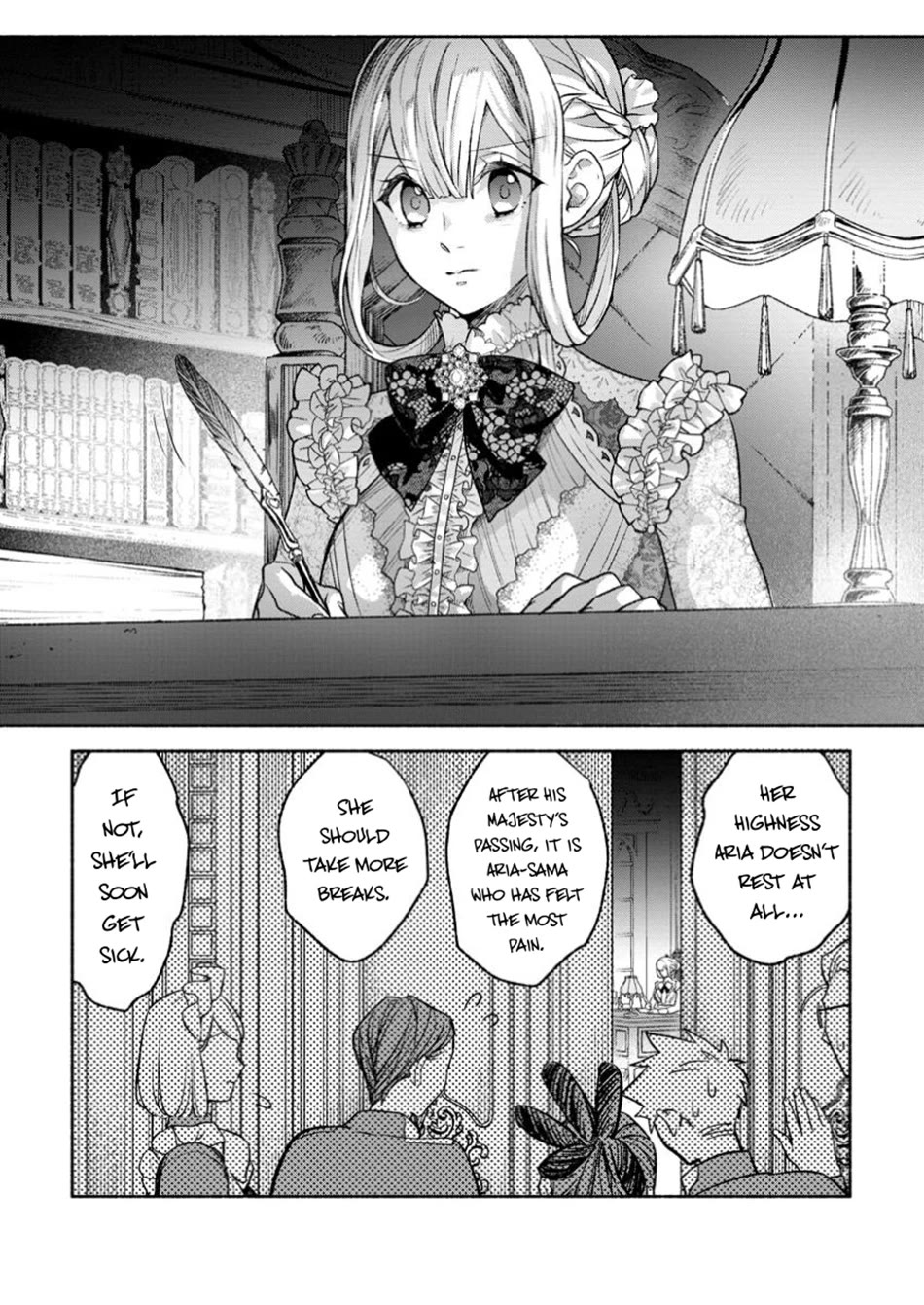 Sono Monban, Saikyou Nitsuki: Tsuihou Sareta Bougyo Ryoku 9999 no Senshi, Outo no Monban Toshite Musou Suru chapter 34 page 14