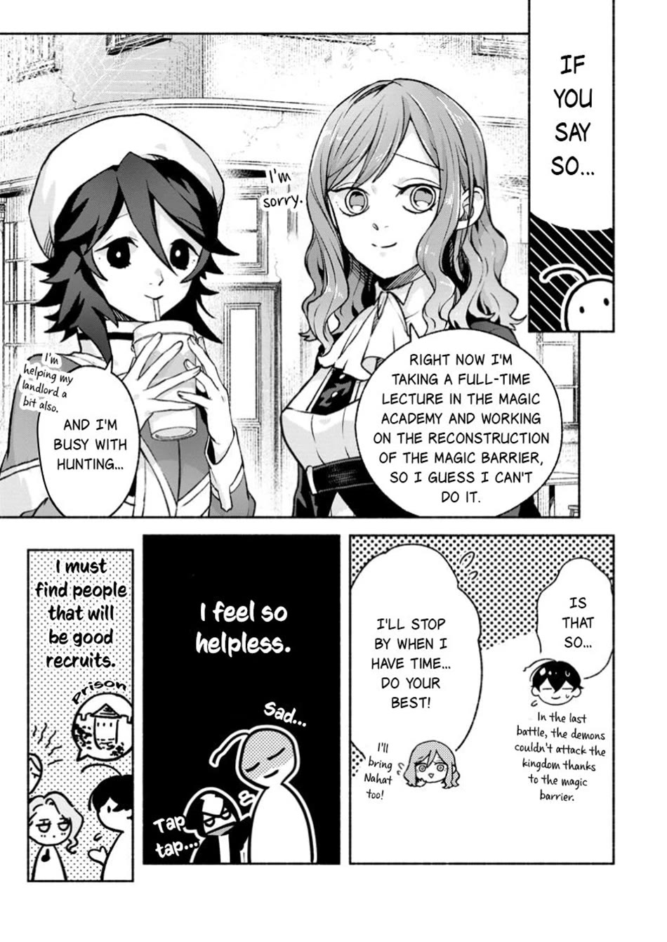 Sono Monban, Saikyou Nitsuki: Tsuihou Sareta Bougyo Ryoku 9999 no Senshi, Outo no Monban Toshite Musou Suru chapter 35 page 18