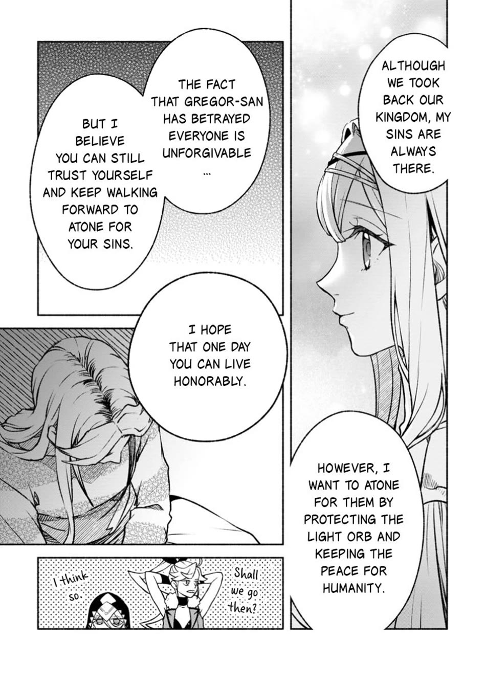 Sono Monban, Saikyou Nitsuki: Tsuihou Sareta Bougyo Ryoku 9999 no Senshi, Outo no Monban Toshite Musou Suru chapter 35 page 24