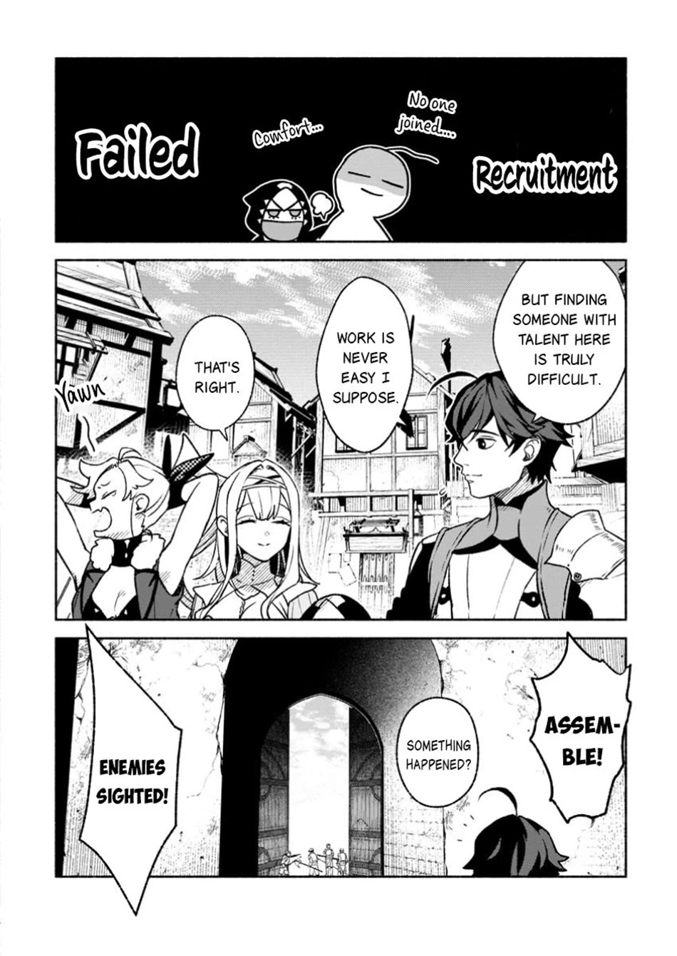 Sono Monban, Saikyou Nitsuki: Tsuihou Sareta Bougyo Ryoku 9999 no Senshi, Outo no Monban Toshite Musou Suru chapter 35 page 27