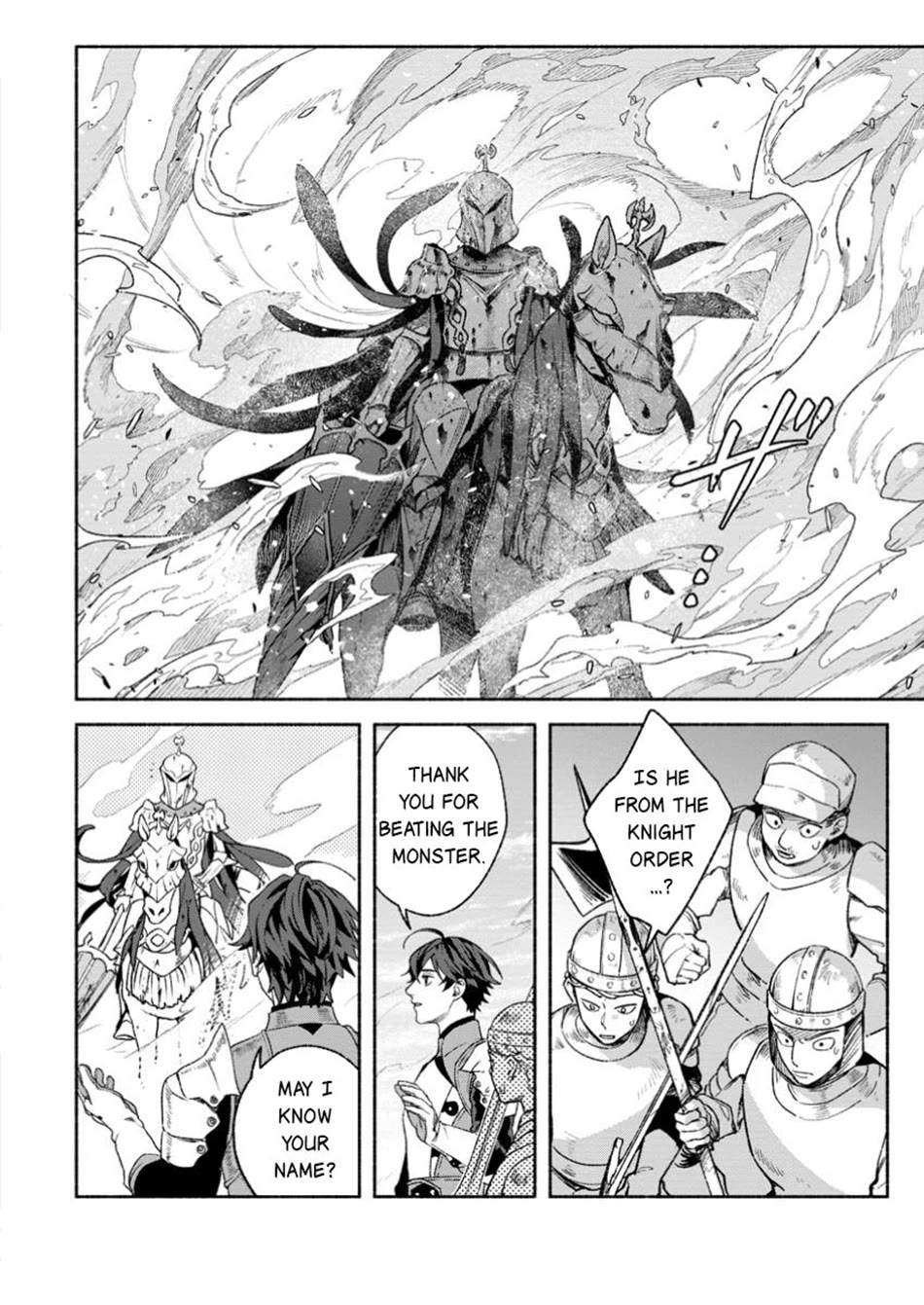 Sono Monban, Saikyou Nitsuki: Tsuihou Sareta Bougyo Ryoku 9999 no Senshi, Outo no Monban Toshite Musou Suru chapter 35 page 29