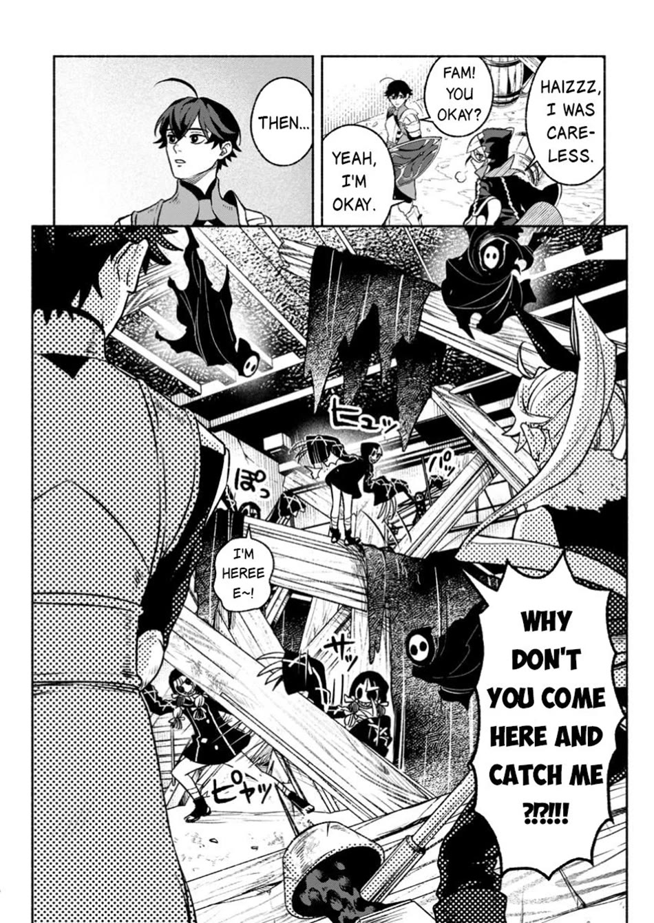 Sono Monban, Saikyou Nitsuki: Tsuihou Sareta Bougyo Ryoku 9999 no Senshi, Outo no Monban Toshite Musou Suru chapter 37 page 17