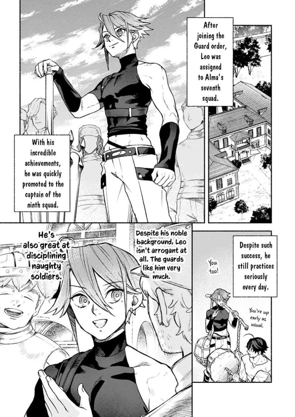 Sono Monban, Saikyou Nitsuki: Tsuihou Sareta Bougyo Ryoku 9999 no Senshi, Outo no Monban Toshite Musou Suru chapter 37 page 2