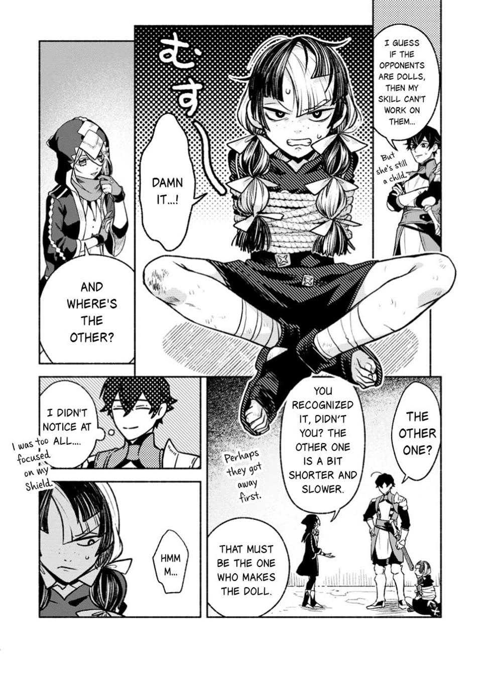 Sono Monban, Saikyou Nitsuki: Tsuihou Sareta Bougyo Ryoku 9999 no Senshi, Outo no Monban Toshite Musou Suru chapter 37 page 27