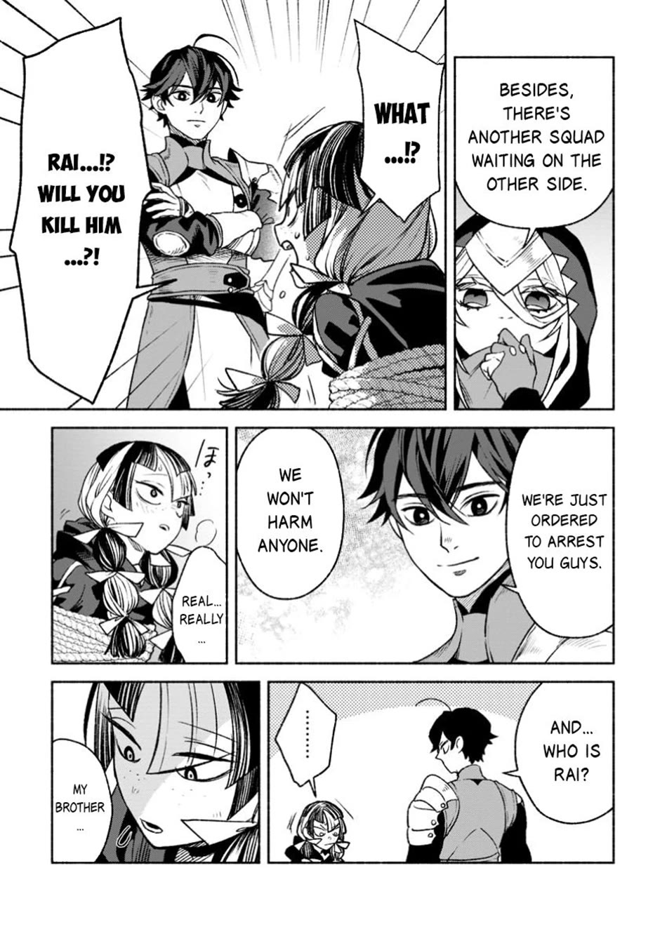 Sono Monban, Saikyou Nitsuki: Tsuihou Sareta Bougyo Ryoku 9999 no Senshi, Outo no Monban Toshite Musou Suru chapter 37 page 28