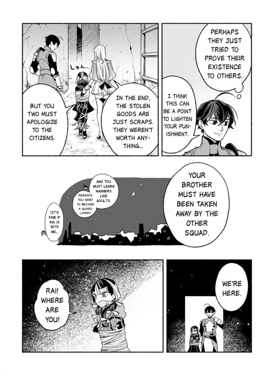 Sono Monban, Saikyou Nitsuki: Tsuihou Sareta Bougyo Ryoku 9999 no Senshi, Outo no Monban Toshite Musou Suru chapter 37 page 31