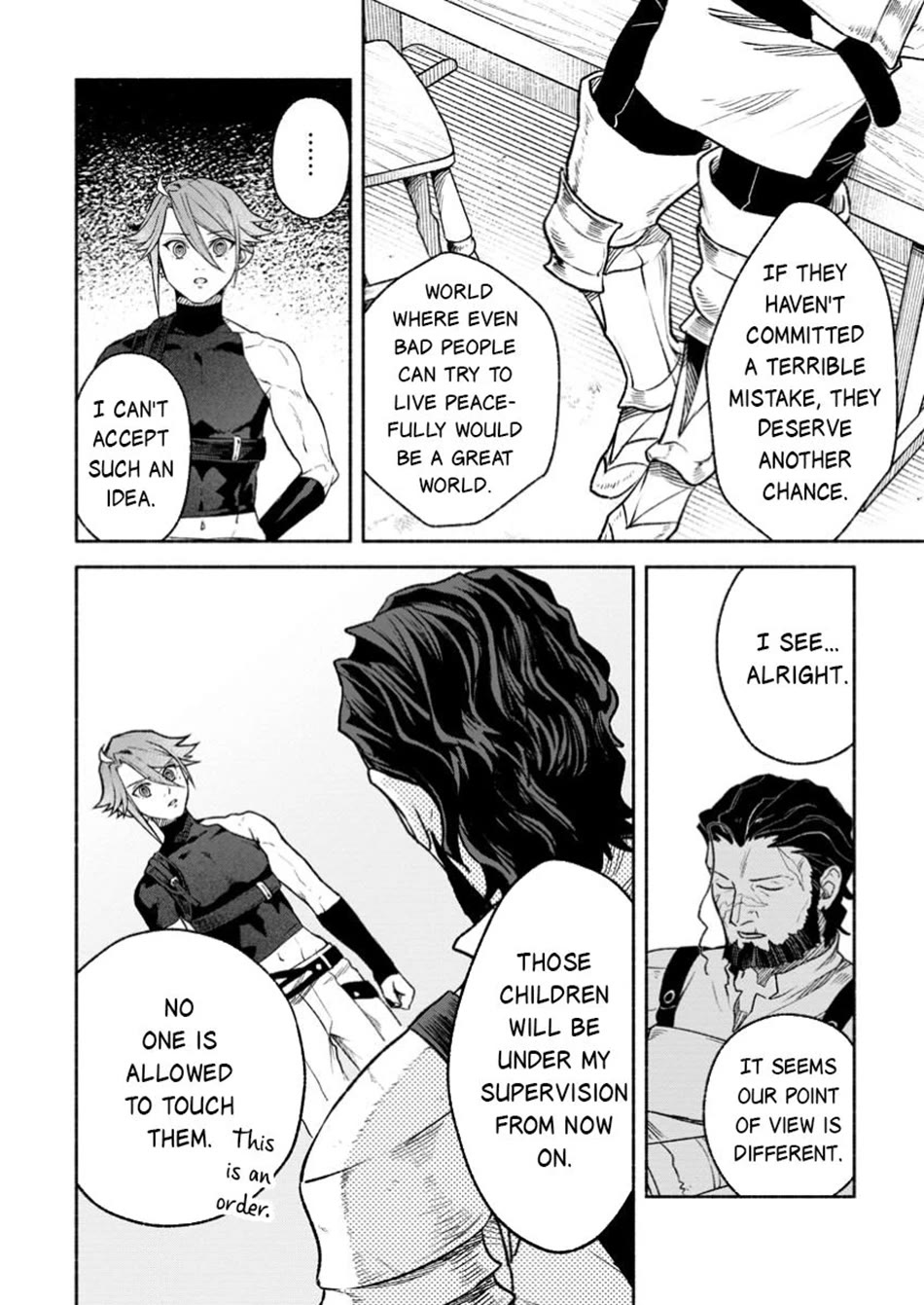 Sono Monban, Saikyou Nitsuki: Tsuihou Sareta Bougyo Ryoku 9999 no Senshi, Outo no Monban Toshite Musou Suru chapter 38 page 13