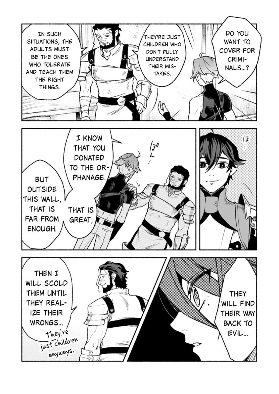 Sono Monban, Saikyou Nitsuki: Tsuihou Sareta Bougyo Ryoku 9999 no Senshi, Outo no Monban Toshite Musou Suru chapter 38 page 14