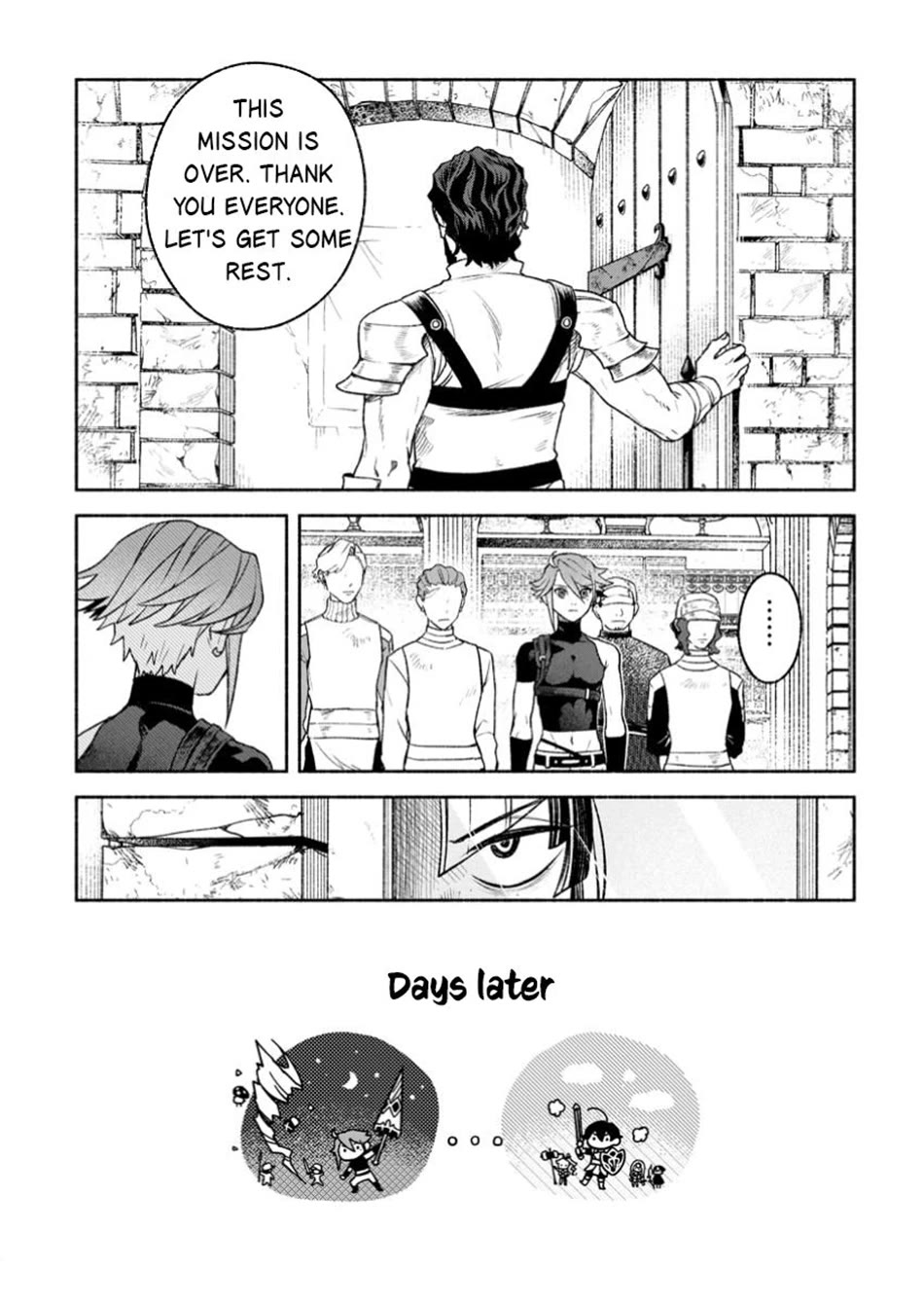 Sono Monban, Saikyou Nitsuki: Tsuihou Sareta Bougyo Ryoku 9999 no Senshi, Outo no Monban Toshite Musou Suru chapter 38 page 15