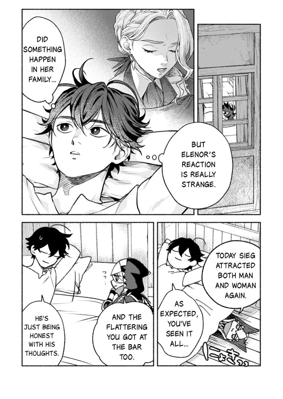 Sono Monban, Saikyou Nitsuki: Tsuihou Sareta Bougyo Ryoku 9999 no Senshi, Outo no Monban Toshite Musou Suru chapter 38 page 28