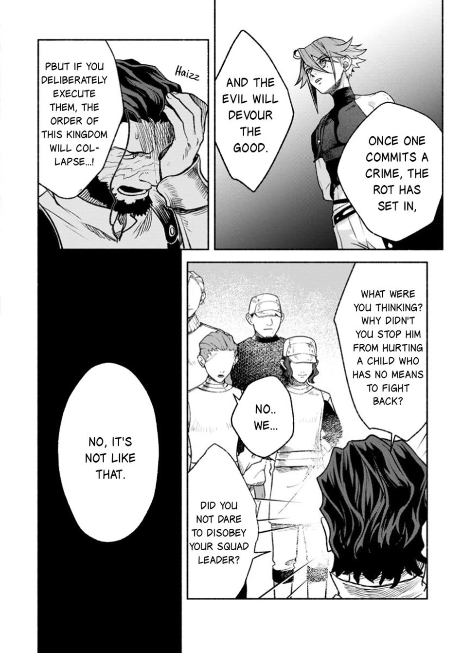 Sono Monban, Saikyou Nitsuki: Tsuihou Sareta Bougyo Ryoku 9999 no Senshi, Outo no Monban Toshite Musou Suru chapter 38 page 7