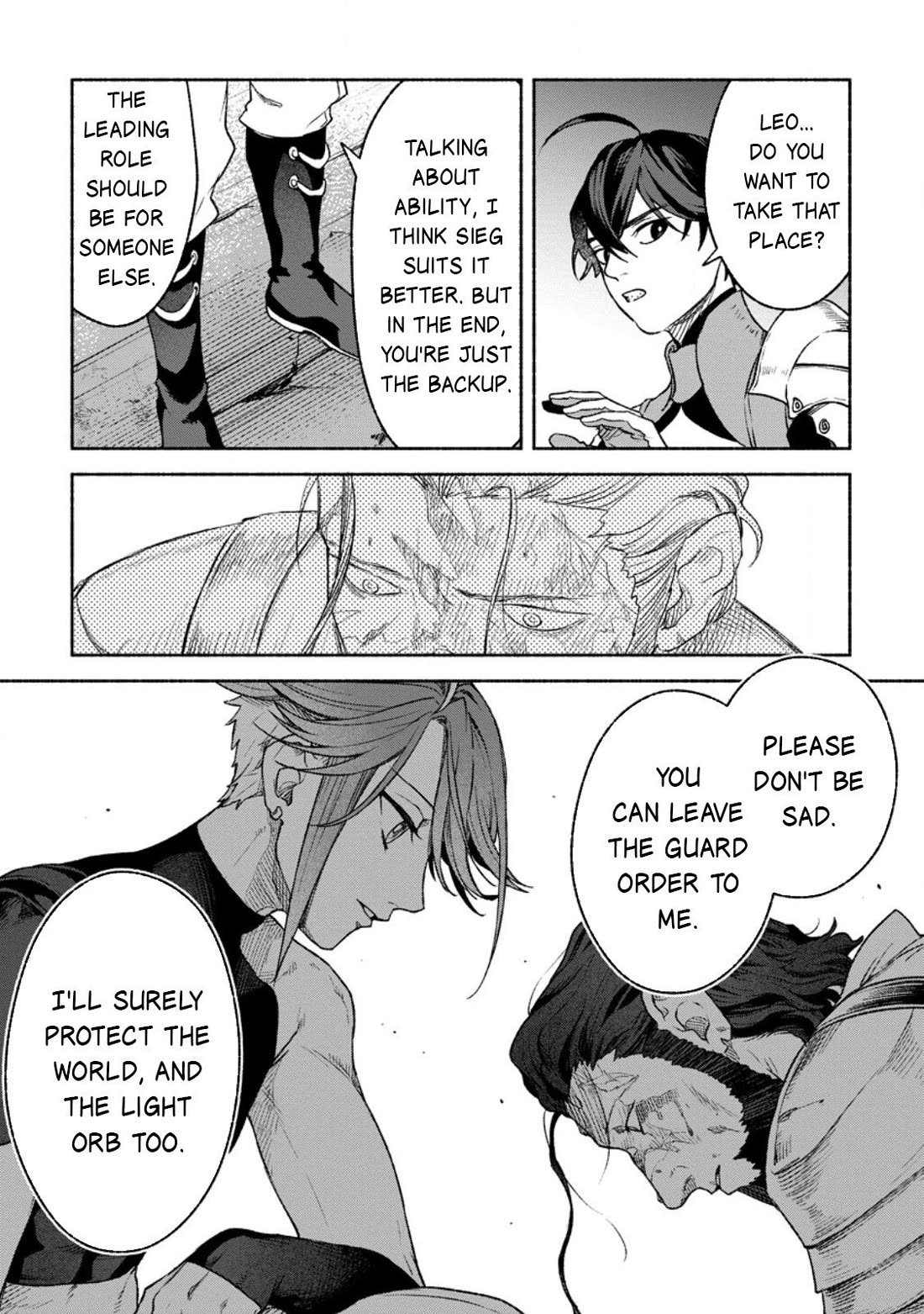 Sono Monban, Saikyou Nitsuki: Tsuihou Sareta Bougyo Ryoku 9999 no Senshi, Outo no Monban Toshite Musou Suru chapter 39 page 30