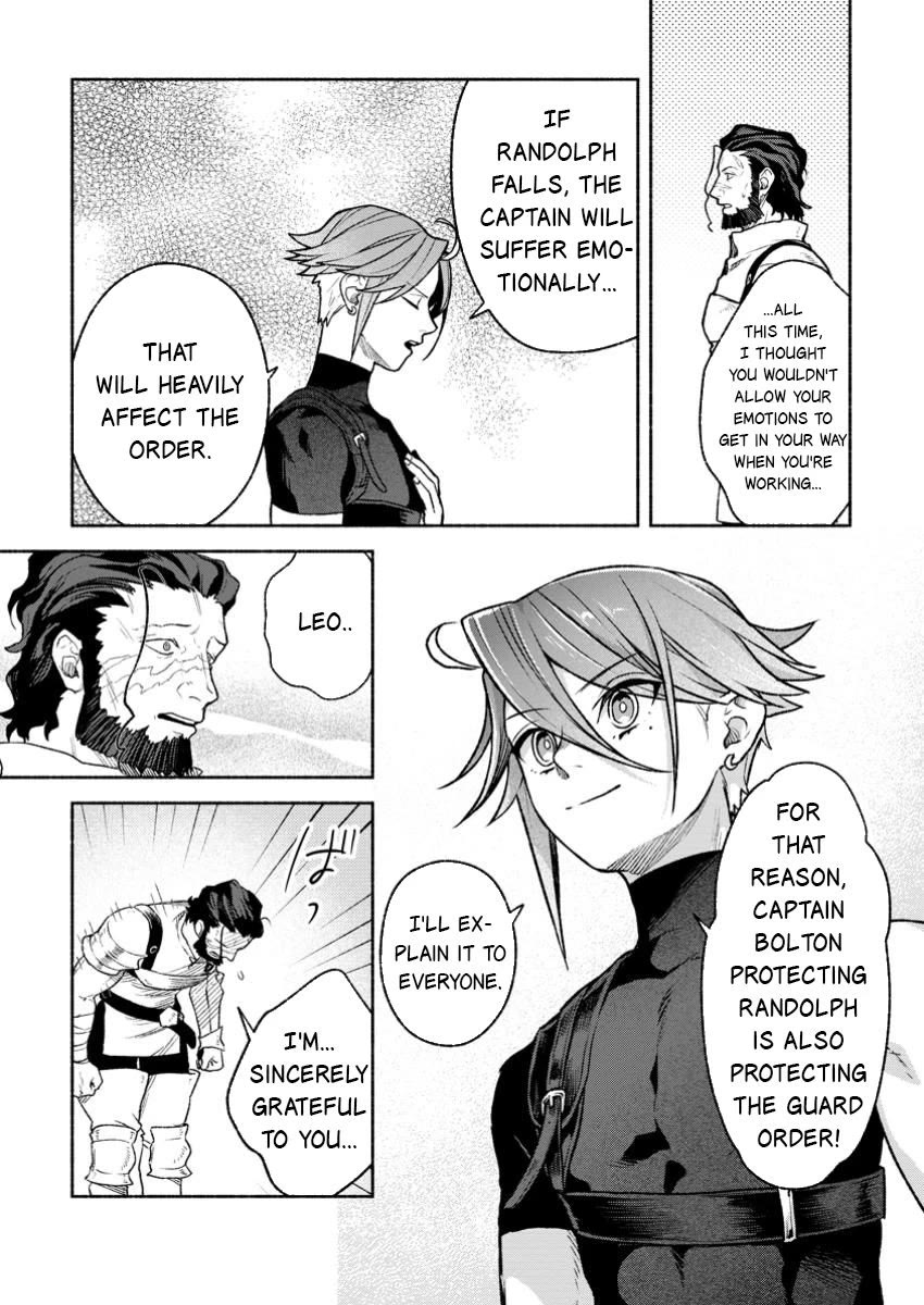 Sono Monban, Saikyou Nitsuki: Tsuihou Sareta Bougyo Ryoku 9999 no Senshi, Outo no Monban Toshite Musou Suru chapter 39 page 8