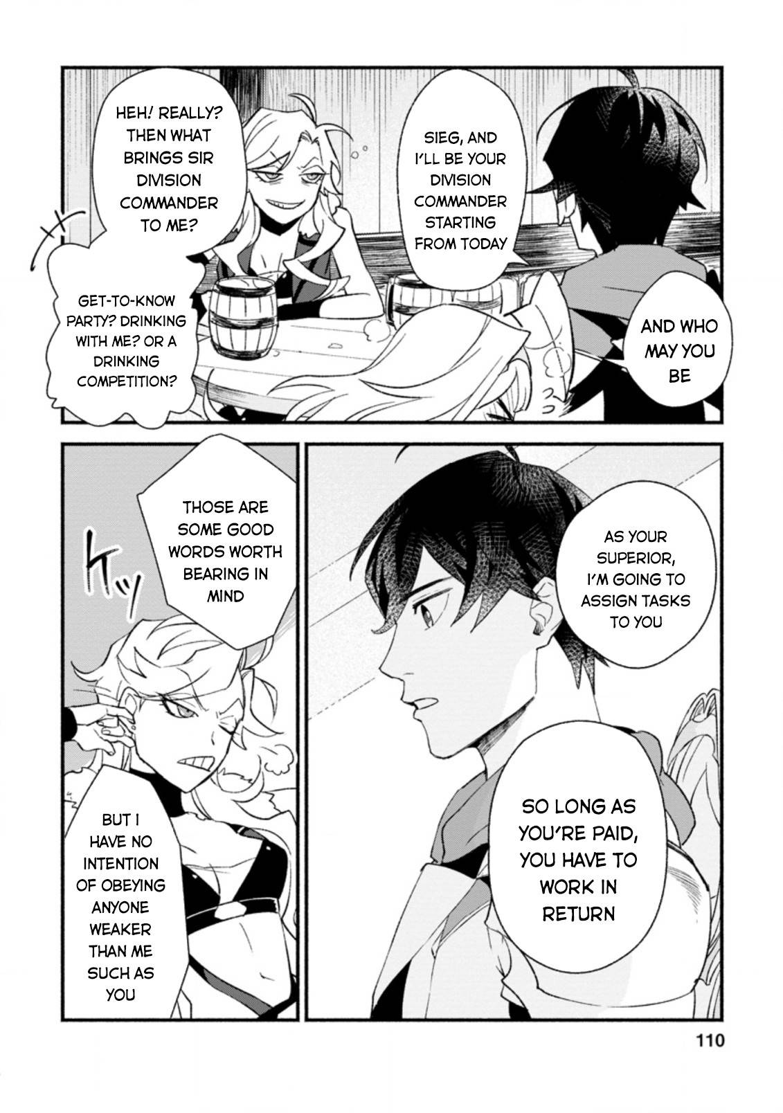 Sono Monban, Saikyou Nitsuki: Tsuihou Sareta Bougyo Ryoku 9999 no Senshi, Outo no Monban Toshite Musou Suru chapter 4 page 19