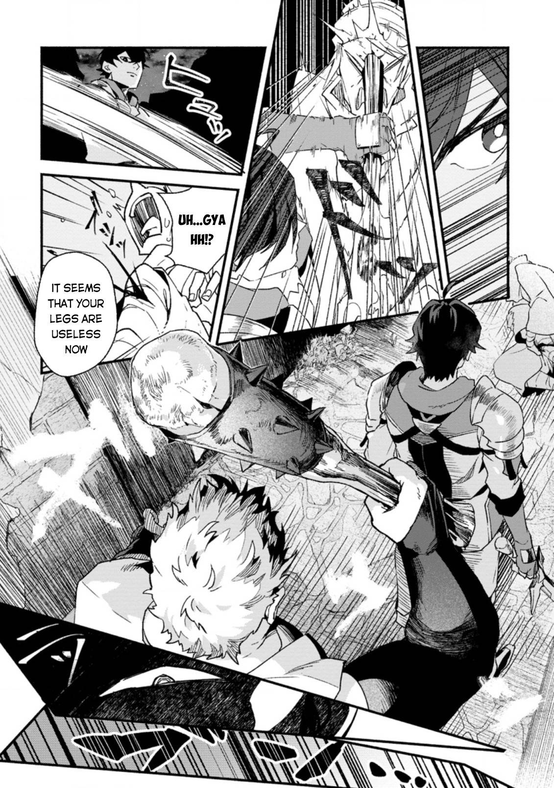 Sono Monban, Saikyou Nitsuki: Tsuihou Sareta Bougyo Ryoku 9999 no Senshi, Outo no Monban Toshite Musou Suru chapter 4 page 4