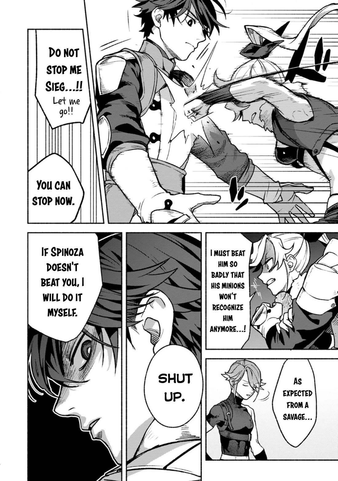 Sono Monban, Saikyou Nitsuki: Tsuihou Sareta Bougyo Ryoku 9999 no Senshi, Outo no Monban Toshite Musou Suru chapter 40 page 27