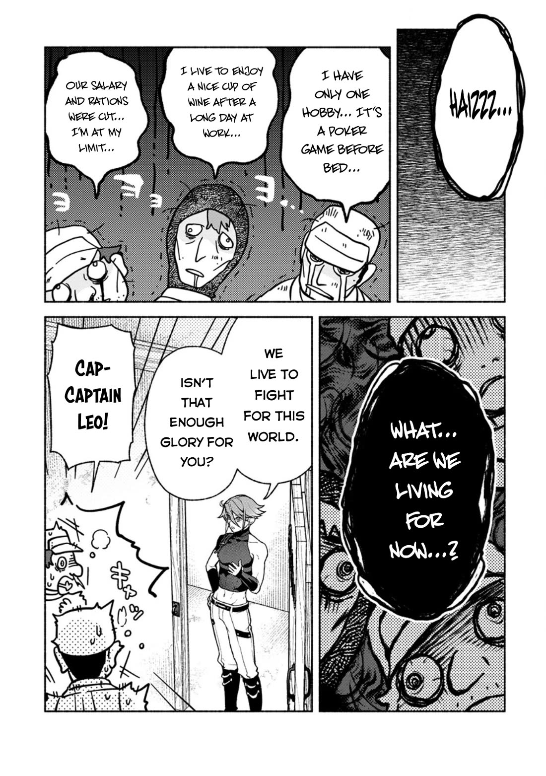 Sono Monban, Saikyou Nitsuki: Tsuihou Sareta Bougyo Ryoku 9999 no Senshi, Outo no Monban Toshite Musou Suru chapter 40 page 9