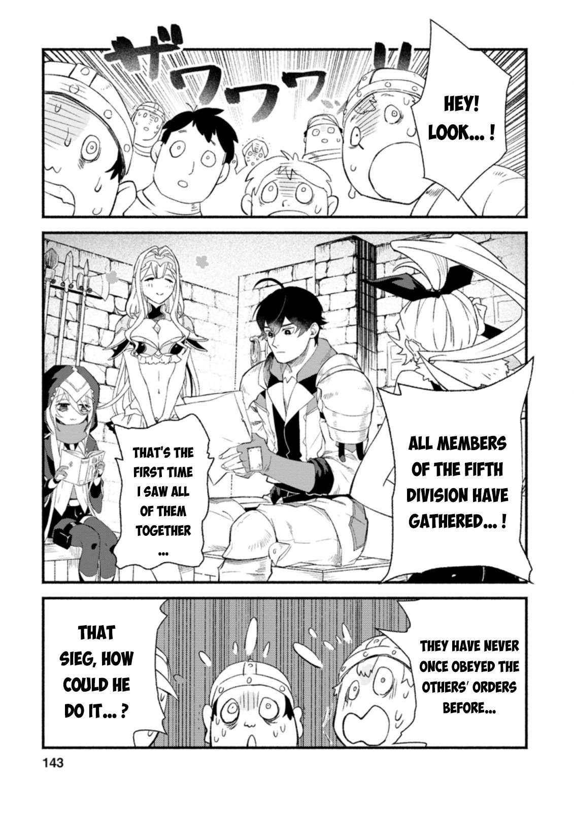 Sono Monban, Saikyou Nitsuki: Tsuihou Sareta Bougyo Ryoku 9999 no Senshi, Outo no Monban Toshite Musou Suru chapter 5 page 22