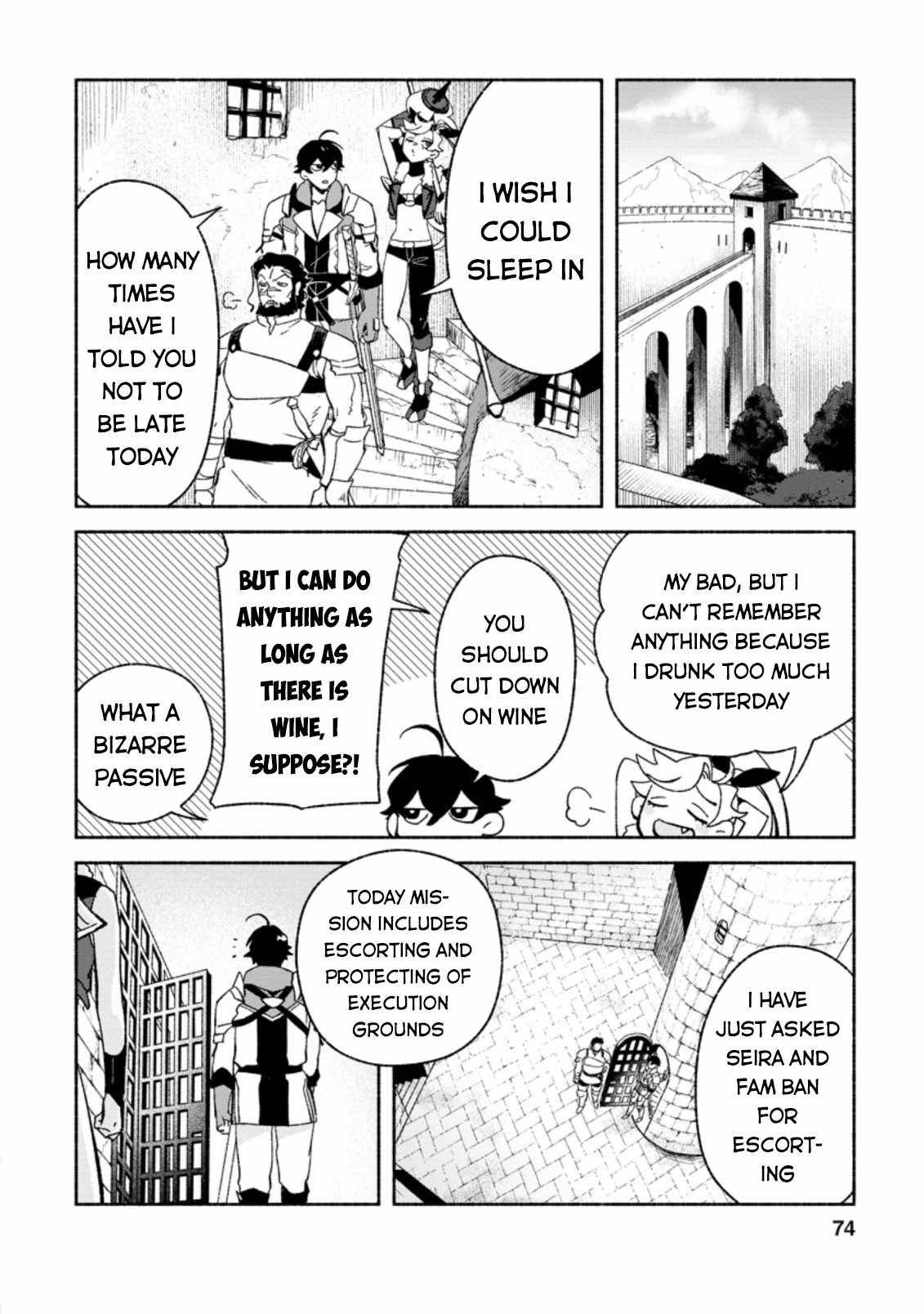 Sono Monban, Saikyou Nitsuki: Tsuihou Sareta Bougyo Ryoku 9999 no Senshi, Outo no Monban Toshite Musou Suru chapter 8 page 12