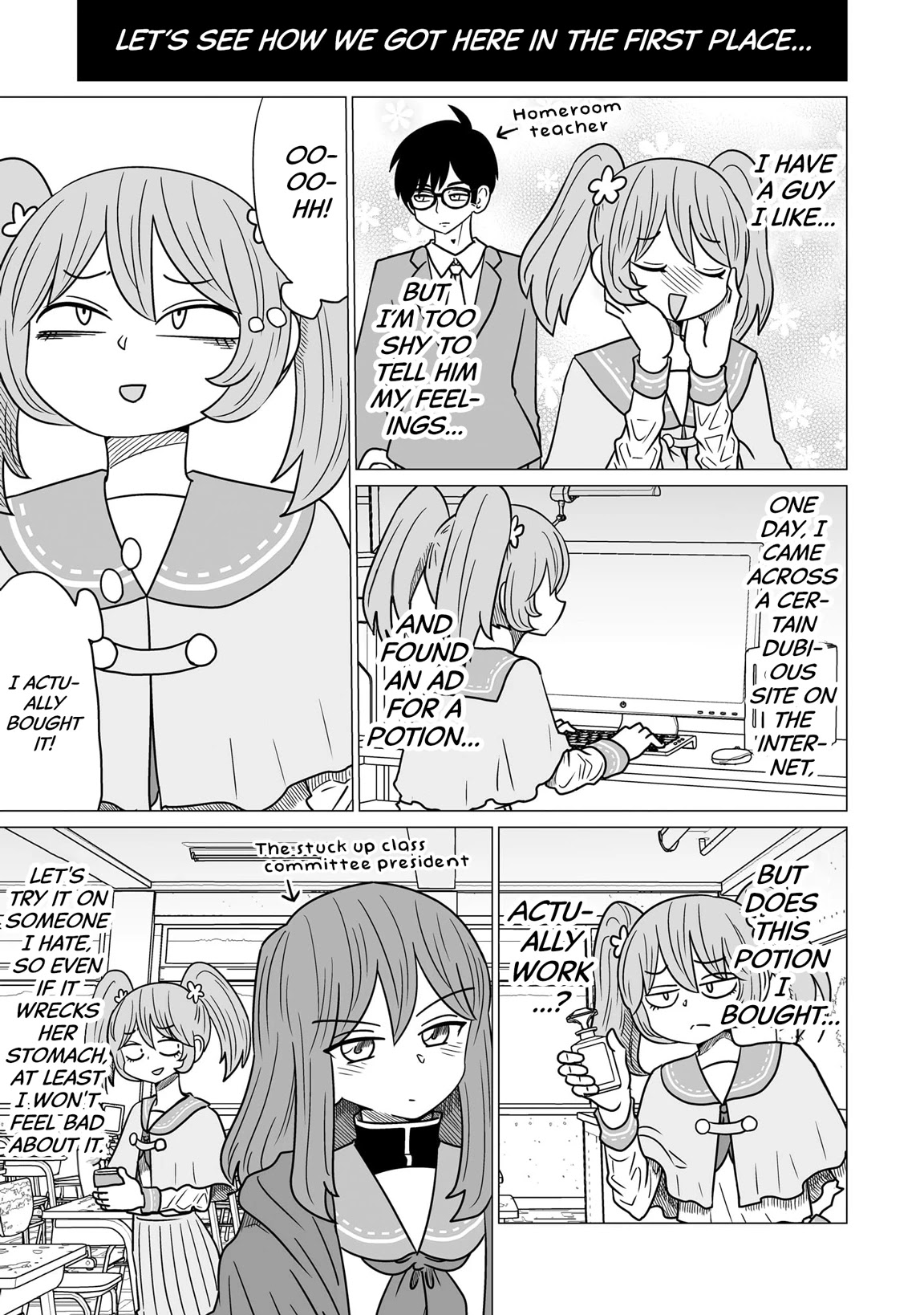 Sorry but I'm not Yuri chapter 1 page 3