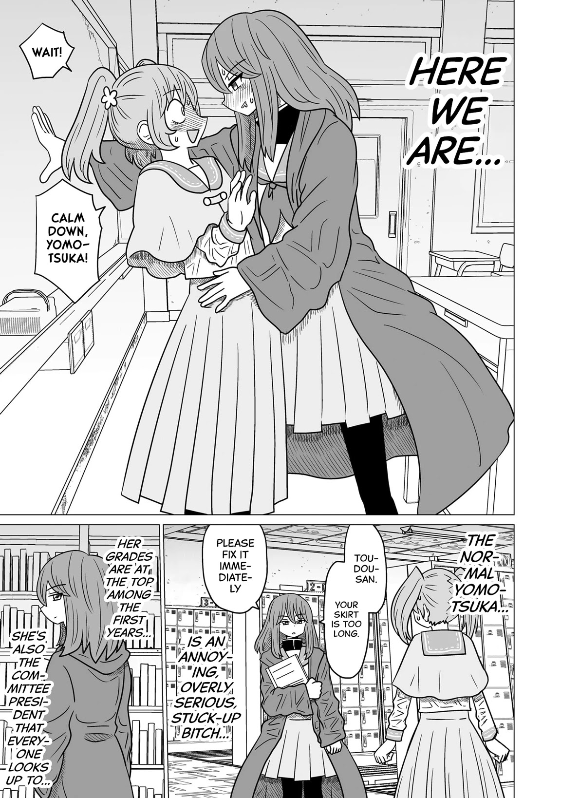 Sorry but I'm not Yuri chapter 1 page 5