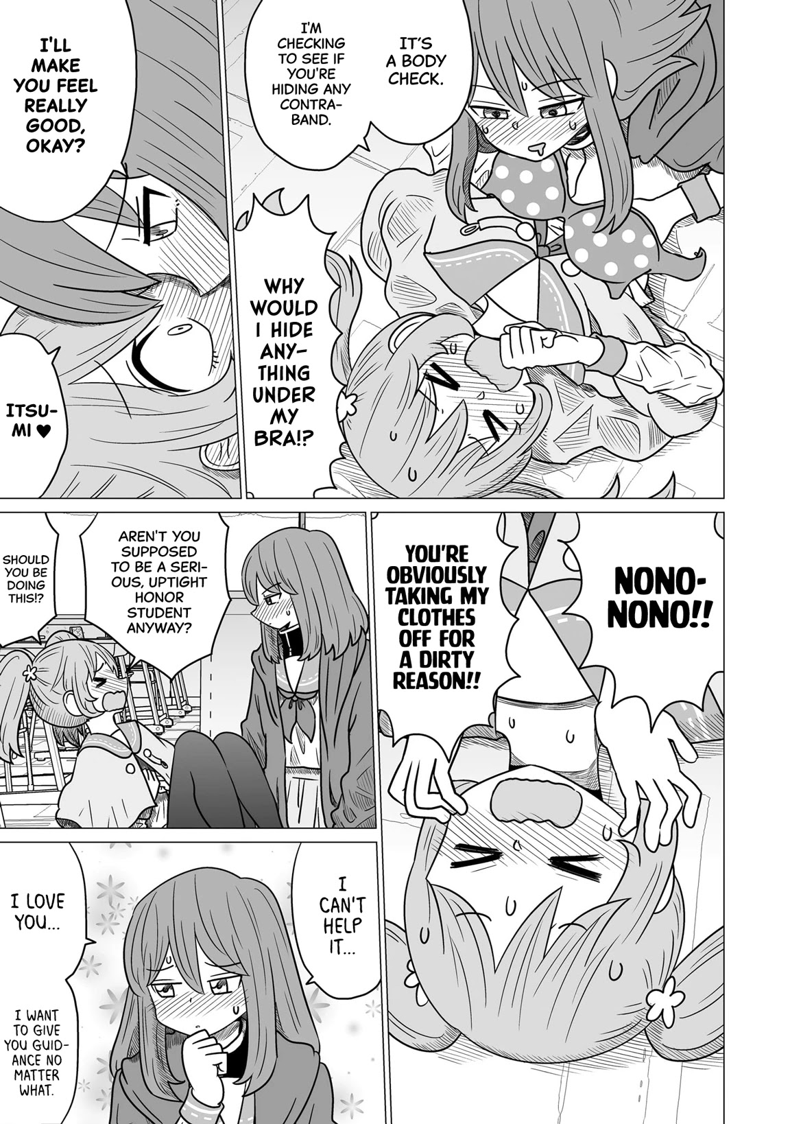 Sorry but I'm not Yuri chapter 1 page 9