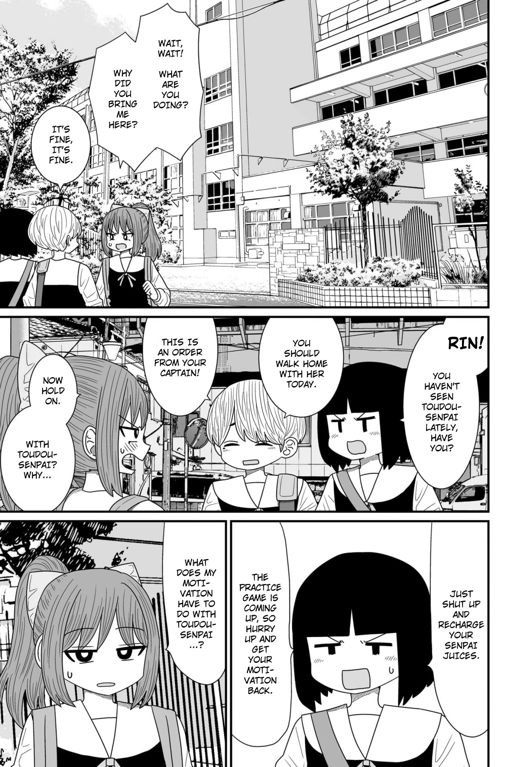 Sorry but I'm not Yuri chapter 14 page 3