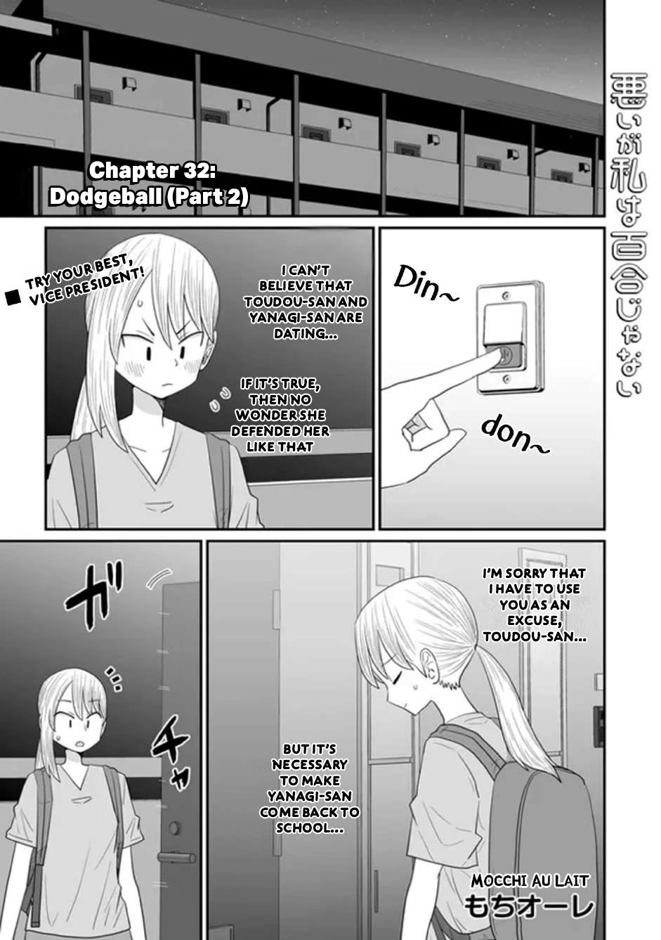 Sorry but I'm not Yuri chapter 32 page 1