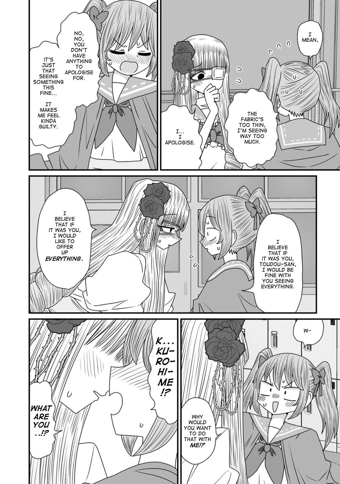 Sorry but I'm not Yuri chapter 38 page 22