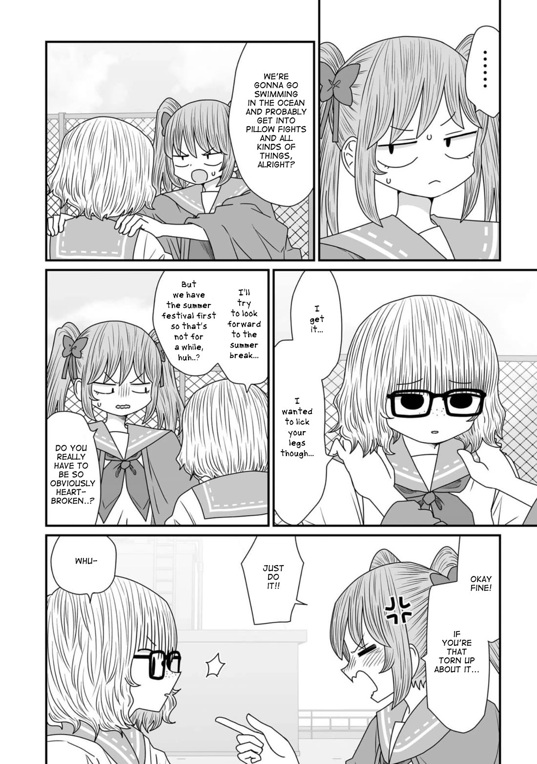 Sorry but I'm not Yuri chapter 38 page 4