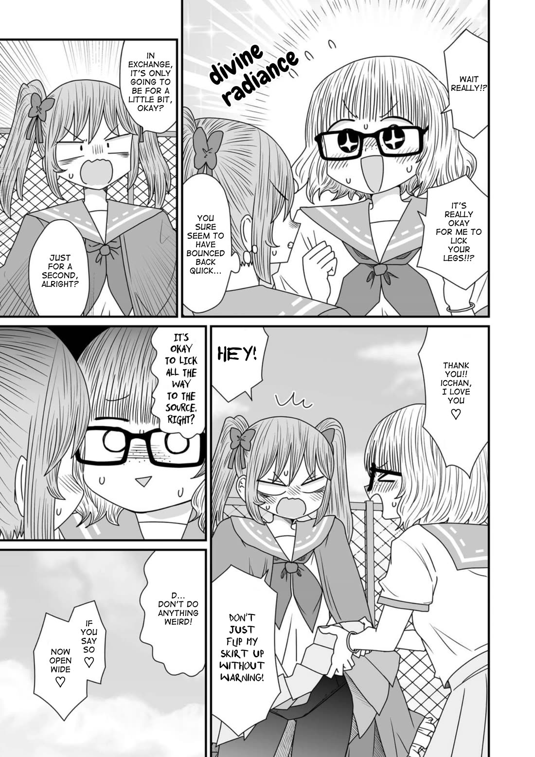 Sorry but I'm not Yuri chapter 38 page 5
