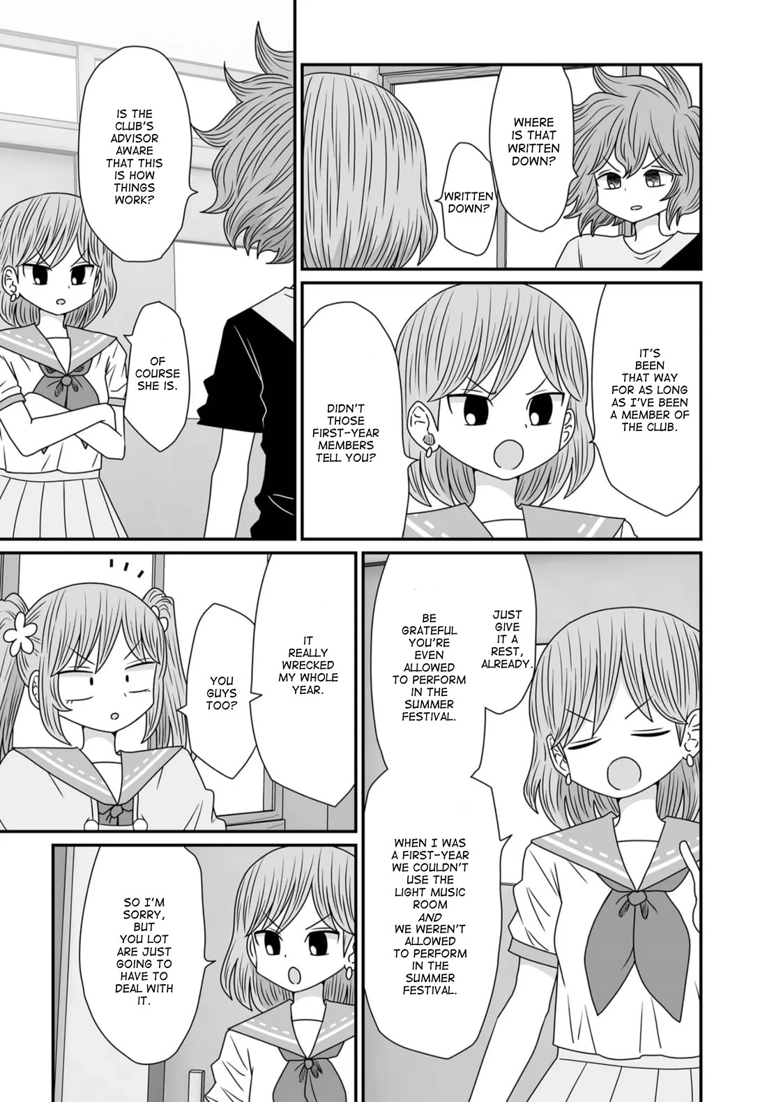 Sorry but I'm not Yuri chapter 39 page 17