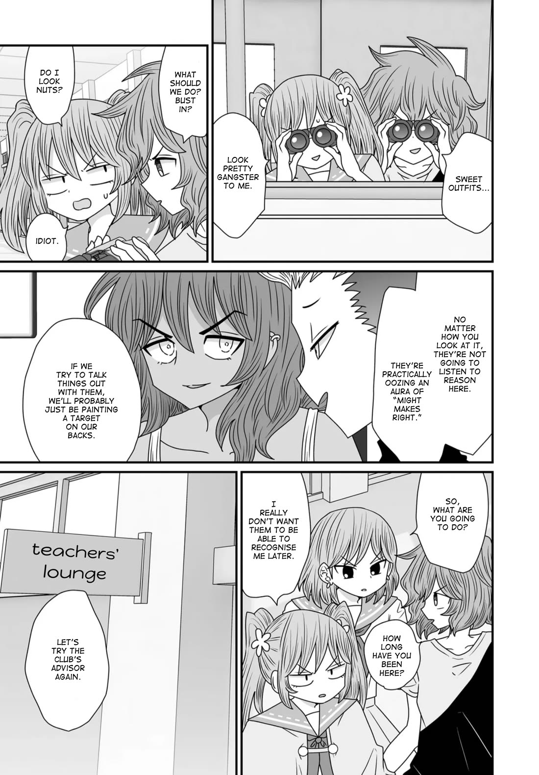 Sorry but I'm not Yuri chapter 39 page 21