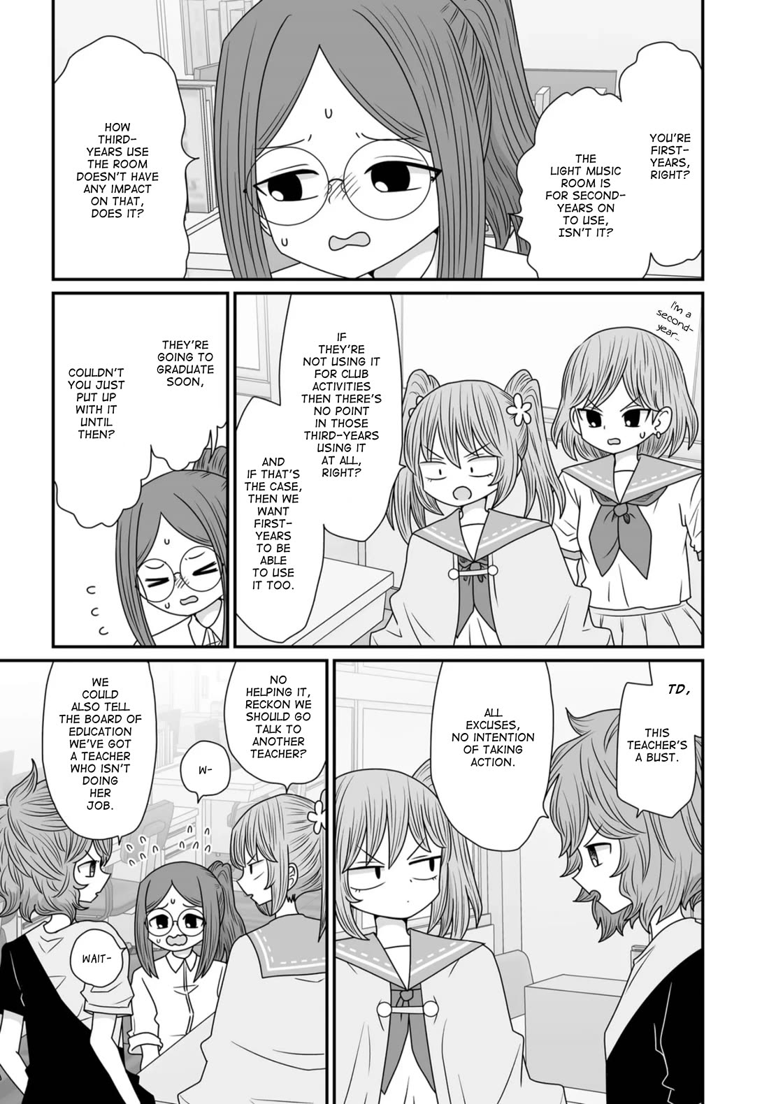 Sorry but I'm not Yuri chapter 39 page 23