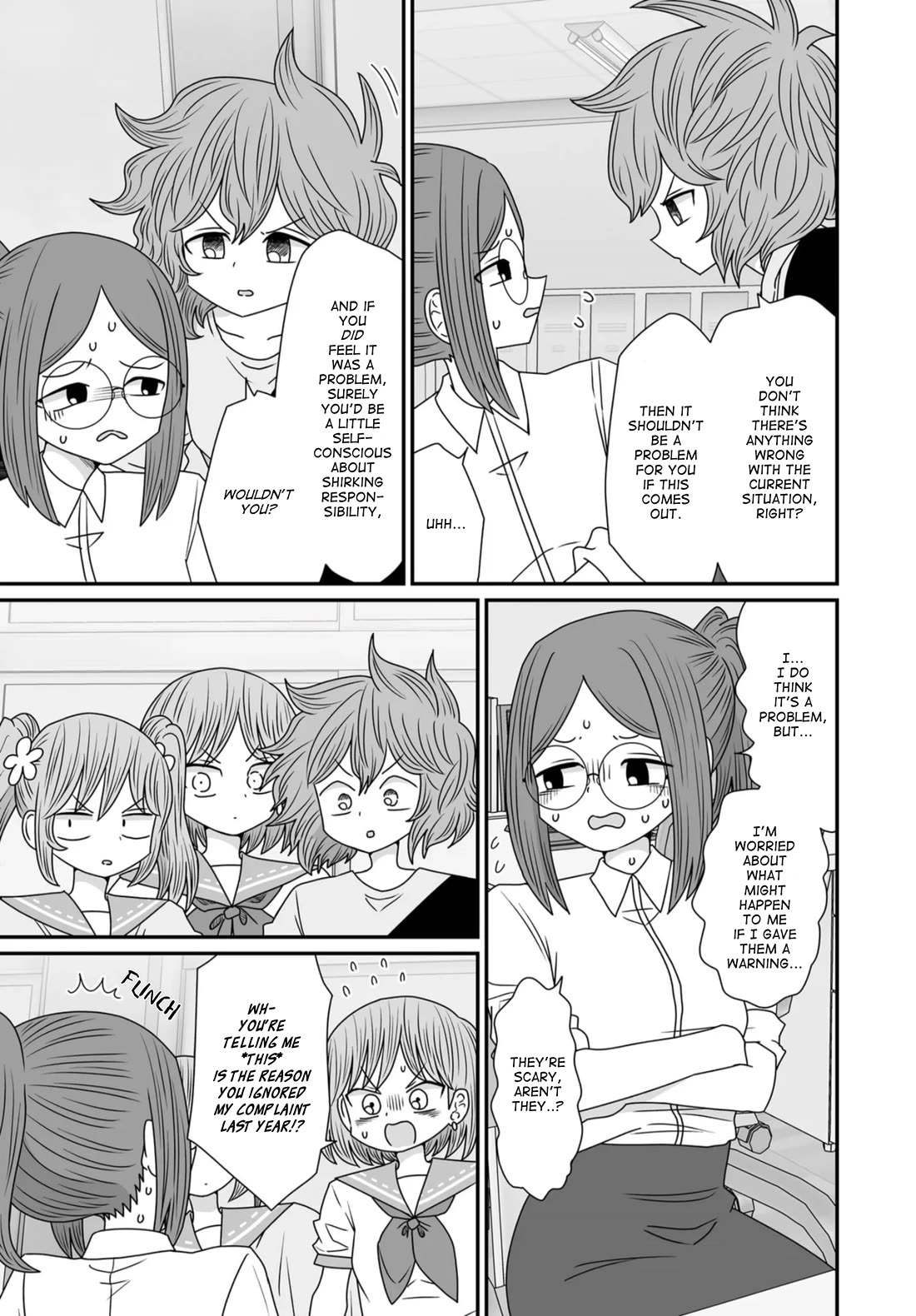 Sorry but I'm not Yuri chapter 39 page 25