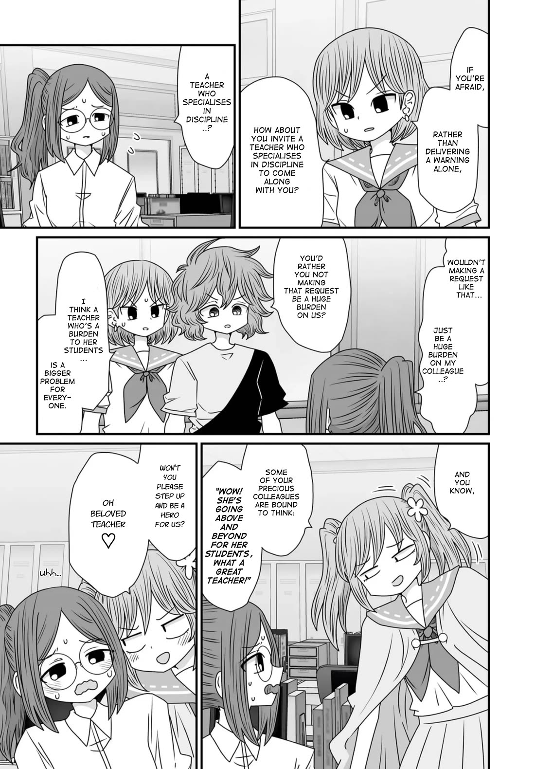 Sorry but I'm not Yuri chapter 39 page 27