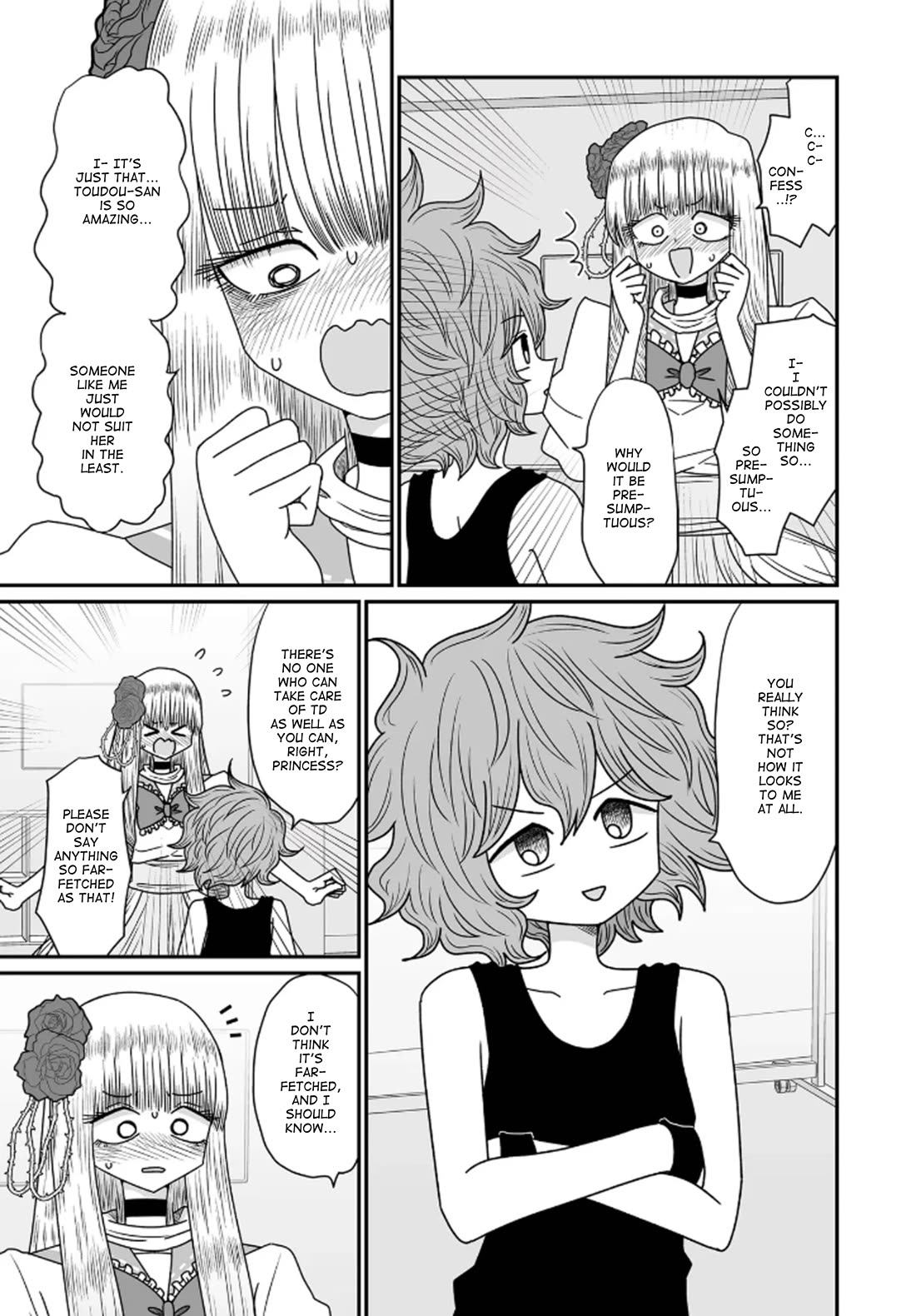Sorry but I'm not Yuri chapter 42 page 21