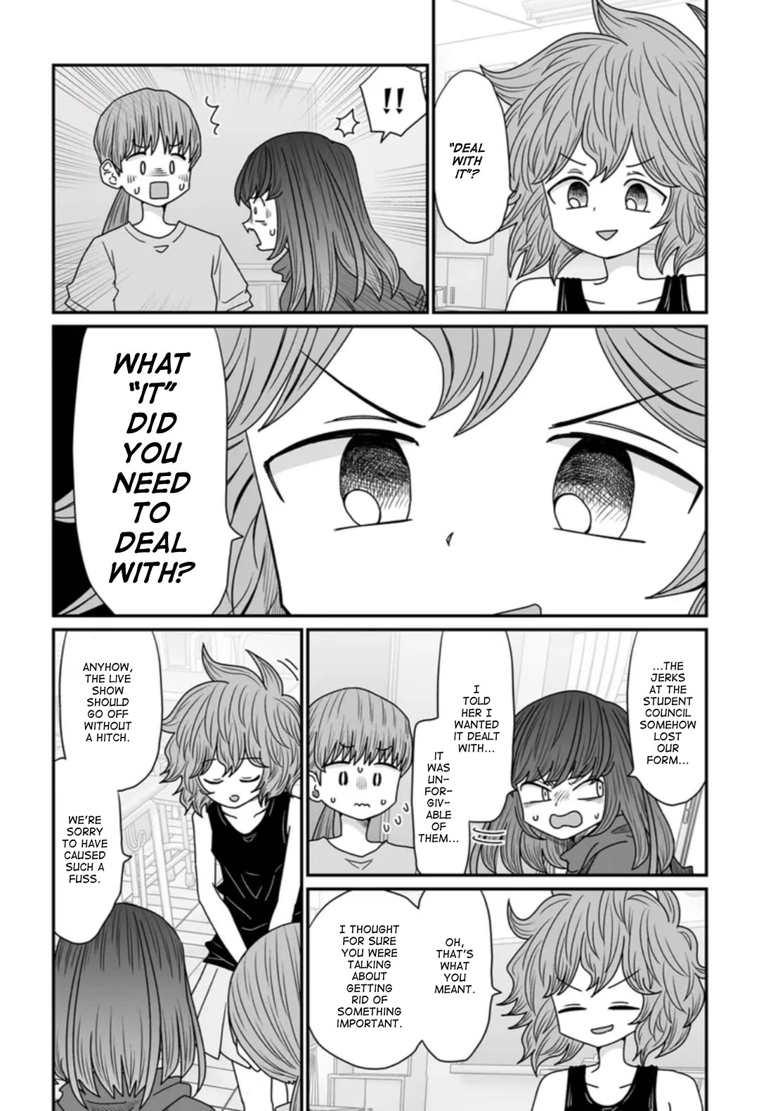 Sorry but I'm not Yuri chapter 43 page 19