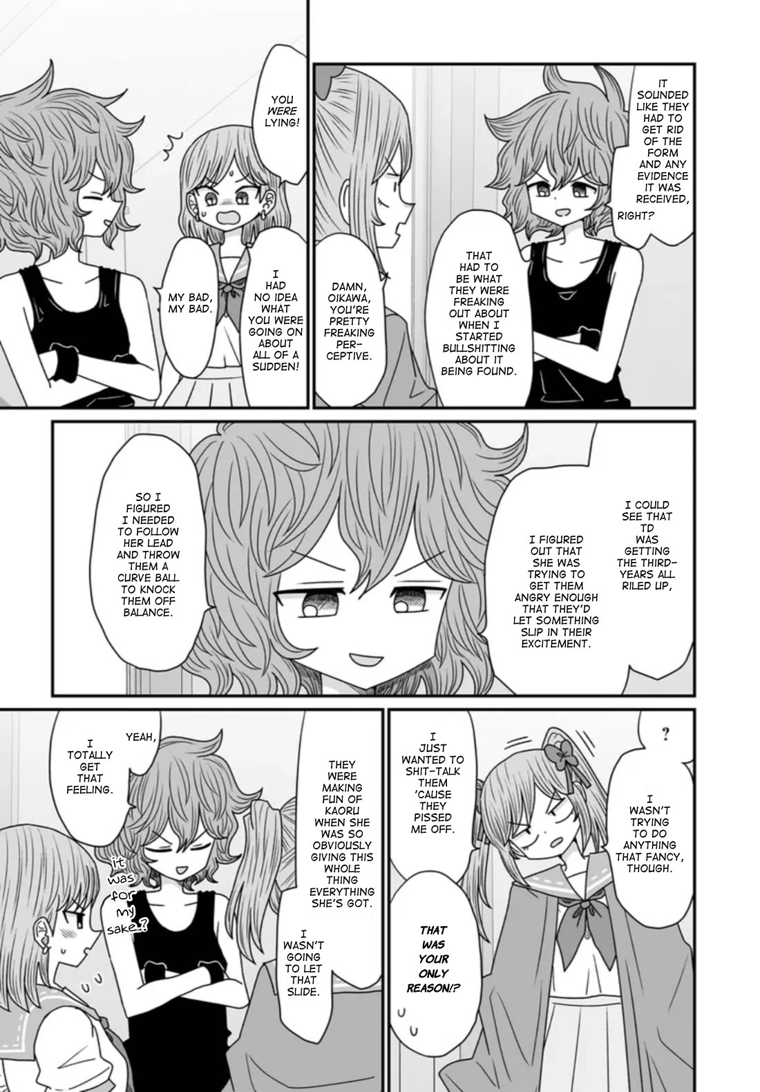 Sorry but I'm not Yuri chapter 43 page 25