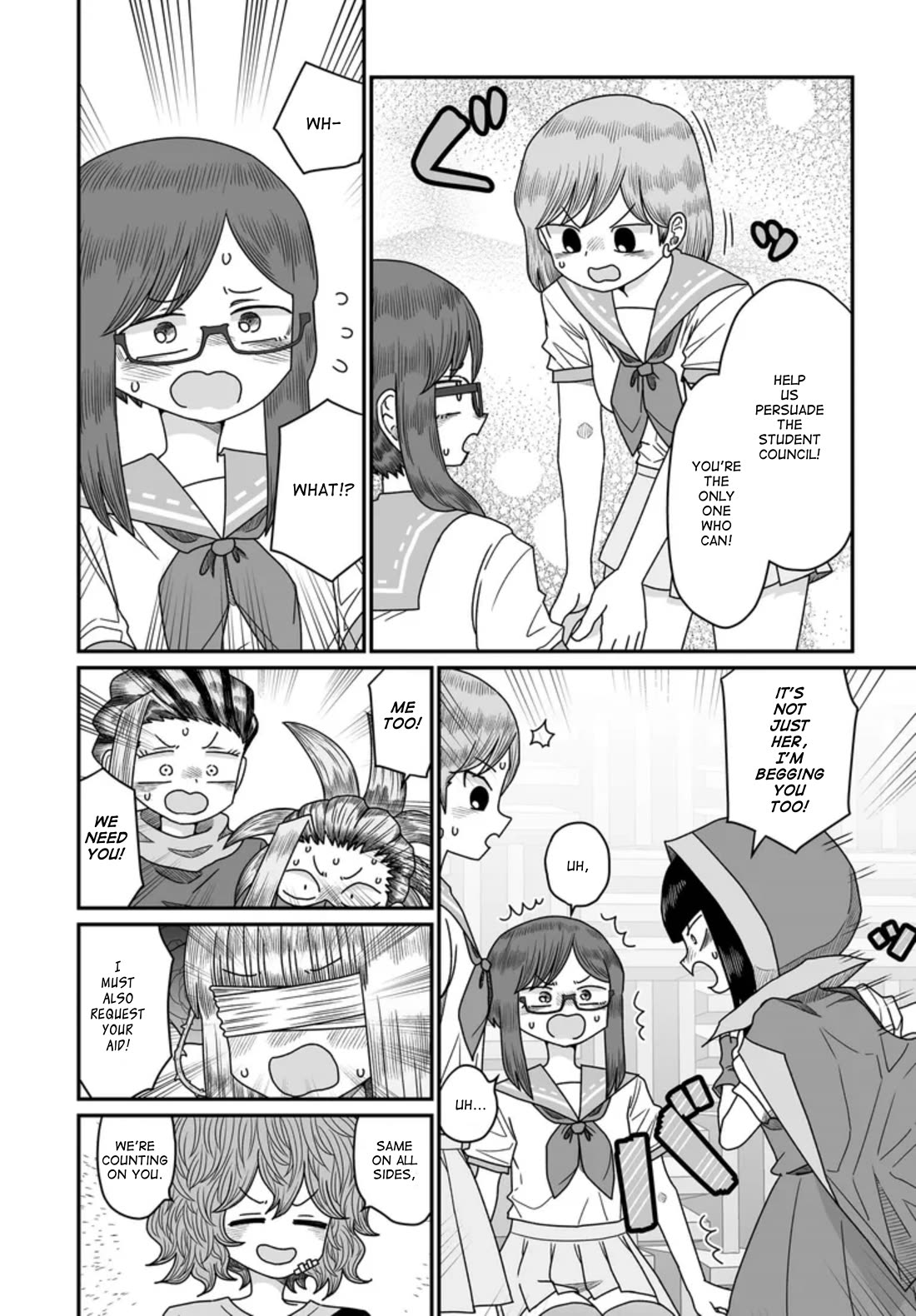 Sorry but I'm not Yuri chapter 46 page 10