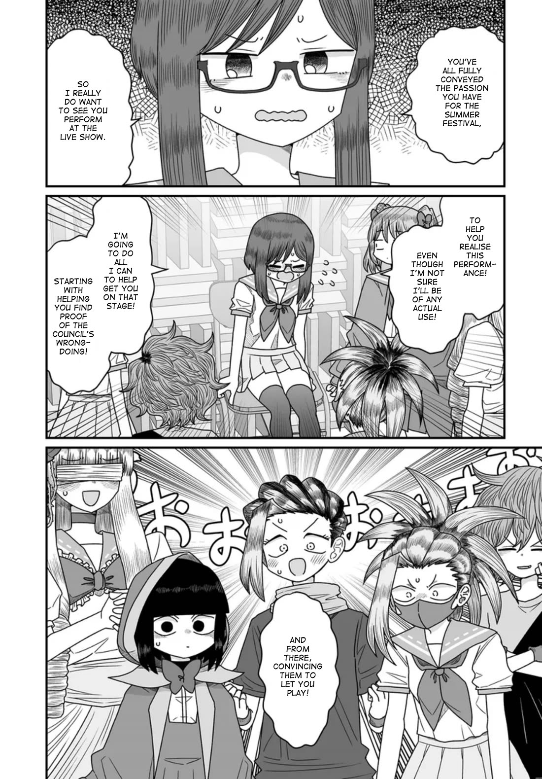 Sorry but I'm not Yuri chapter 46 page 12