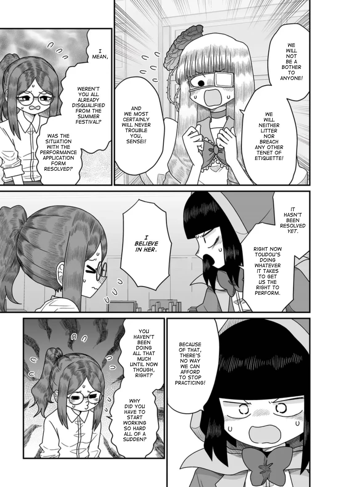 Sorry but I'm not Yuri chapter 46 page 21