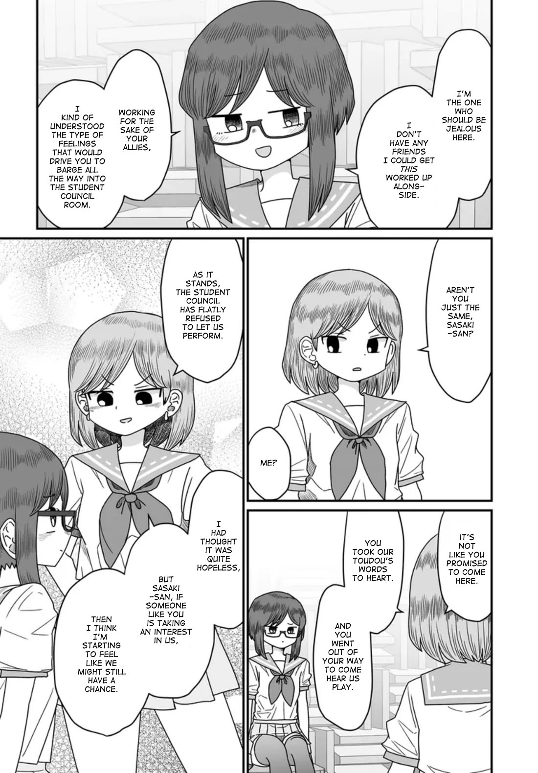 Sorry but I'm not Yuri chapter 46 page 5