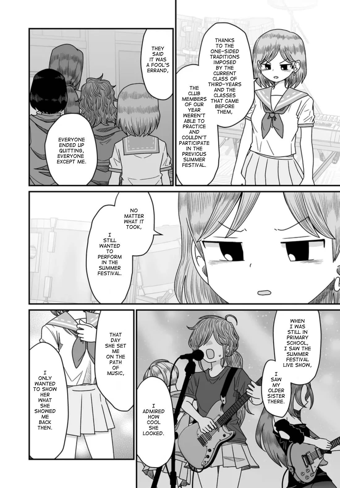Sorry but I'm not Yuri chapter 46 page 8