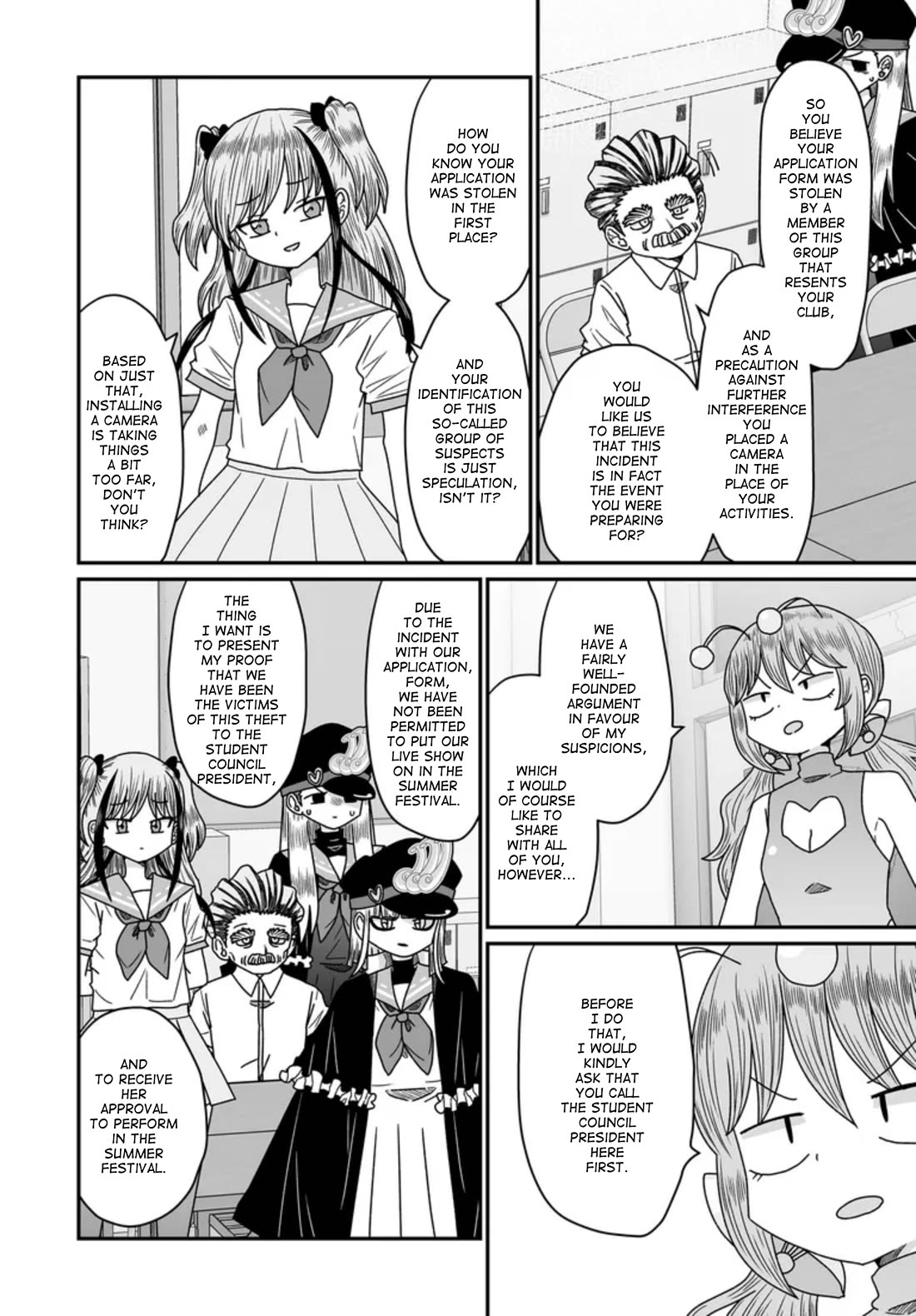 Sorry but I'm not Yuri chapter 47 page 14